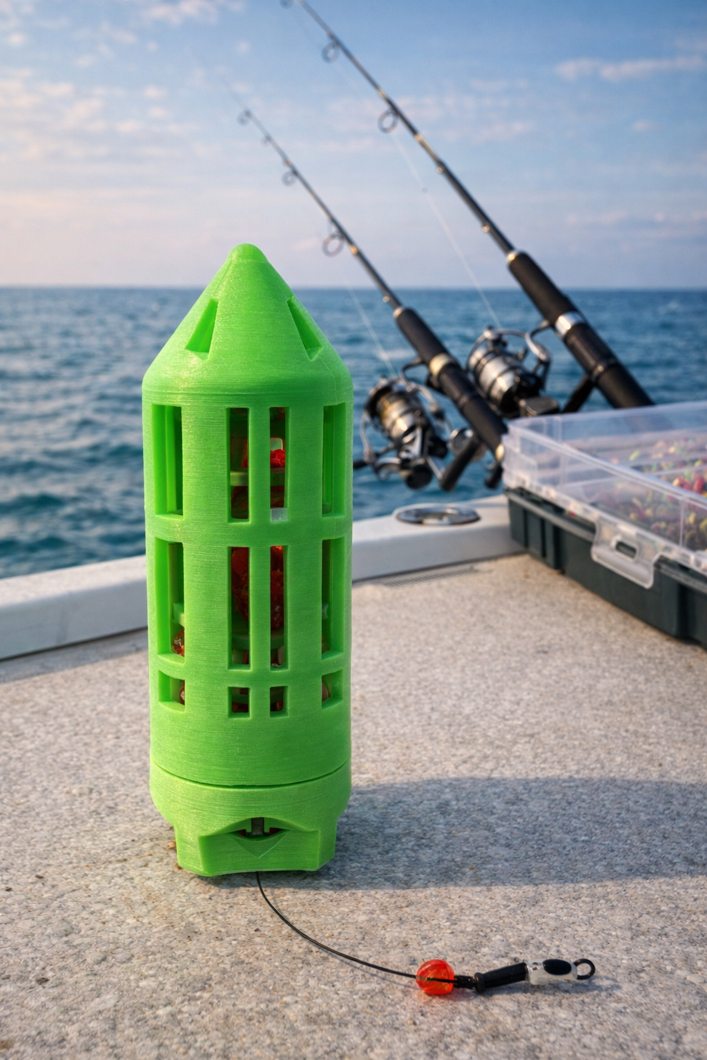 Chumbonizer – Compact Design for Long-Distance Casting(No Mesh Version)