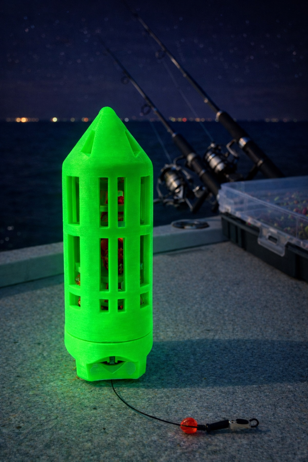 Chumbonizer – Compact Design for Long-Distance Casting(No Mesh Version)