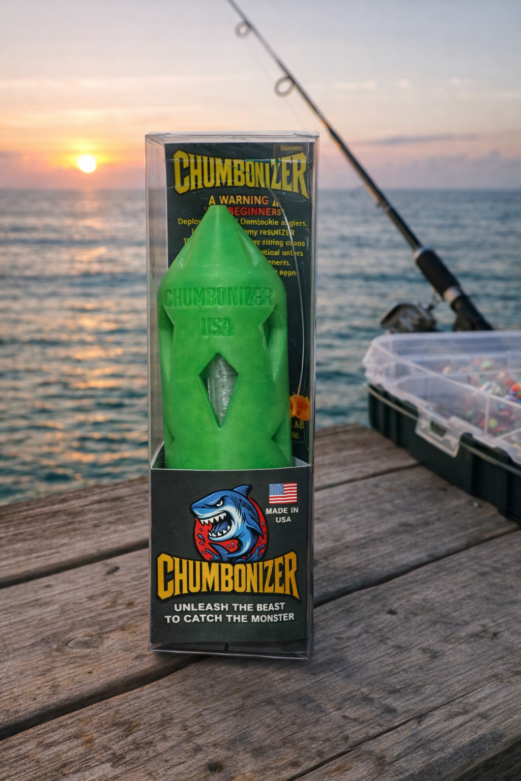 Green glow in the dark | 5.3” x 1.67”  (For best results, use a UV light)