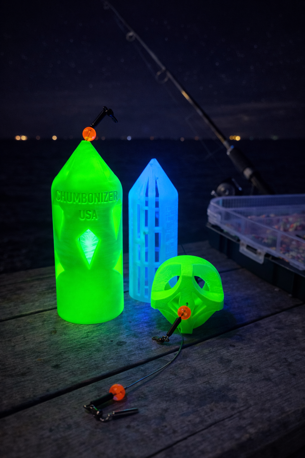 Green glow in the dark | 5.3” x 1.67”  (For best results, use a UV light)