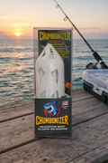 Chumbonizer Night & Day Fishing Advantage White Glow in the Dark 5.3"x1.67" with UV Activation for Enhanced Glow & Attraction