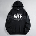 "WTF, Where Is The Fish" Hoodie – Funny Fishing Meme Pullover, Angler Humor Apparel & Statement Gear, Unisex